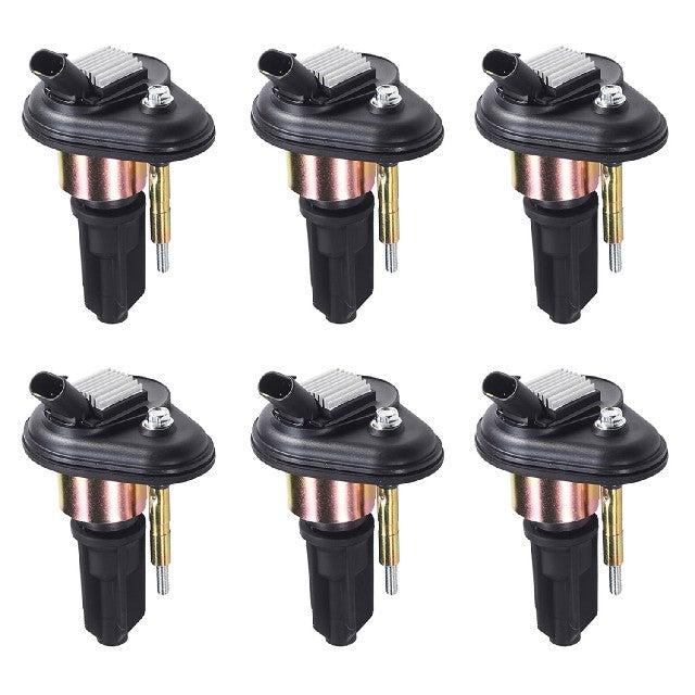ACEON Ignition Coil Set P/N:7805-1214-06 Fits: Buick Rainier, Chevrolet Colorado, Chevrolet Trailblazer, Chevrolet Trailblazer Ext, GMC Canyon, GMC Envoy, GMC Envoy Xl, GMC Envoy Xuv, Hummer H3, Isuzu Ascender - Image 1