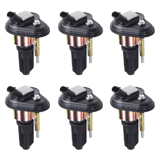 ACEON Ignition Coil Set P/N:7805-1214-06 Fits: Buick Rainier, Chevrolet Colorado, Chevrolet Trailblazer, Chevrolet Trailblazer Ext, GMC Canyon, GMC Envoy, GMC Envoy Xl, GMC Envoy Xuv, Hummer H3, Isuzu Ascender - Image 1