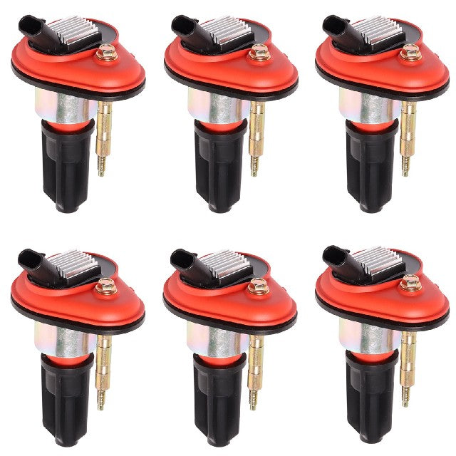 ACEON Ignition Coil Set P/N:7805-1214J-06 Fits: Buick Rainier, Chevrolet Colorado, Chevrolet Trailblazer, Chevrolet Trailblazer Ext, GMC Canyon, GMC Envoy, GMC Envoy Xl, GMC Envoy Xuv, Hummer H3, Isuzu Ascender - Image 1