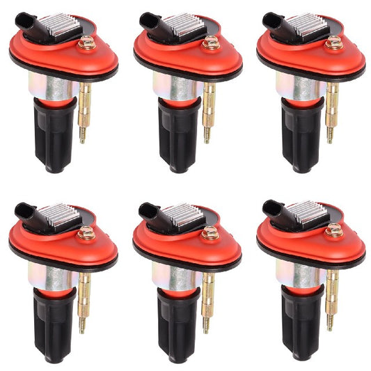 ACEON Ignition Coil Set P/N:7805-1214J-06 Fits: Buick Rainier, Chevrolet Colorado, Chevrolet Trailblazer, Chevrolet Trailblazer Ext, GMC Canyon, GMC Envoy, GMC Envoy Xl, GMC Envoy Xuv, Hummer H3, Isuzu Ascender - Image 1