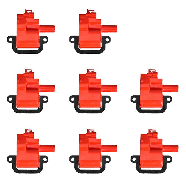 ACEON Ignition Coil Set P/N:7805-1216J-08 Fits: Cadillac Cts, Chevrolet Avalanche 2500, Chevrolet B7, Chevrolet C3500hd, Chevrolet C6500 Kodiak, Chevrolet C7500 Kodiak, Chevrolet Camaro, Chevrolet Corvette, Chevrolet Express 3500, Chevrolet P30 - Image 1