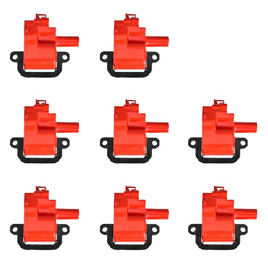ACEON Ignition Coil Set P/N:7805-1216J-08 Fits: Cadillac Cts, Chevrolet Avalanche 2500, Chevrolet B7, Chevrolet C3500hd, Chevrolet C6500 Kodiak, Chevrolet C7500 Kodiak, Chevrolet Camaro, Chevrolet Corvette, Chevrolet Express 3500, Chevrolet P30 - Image 1