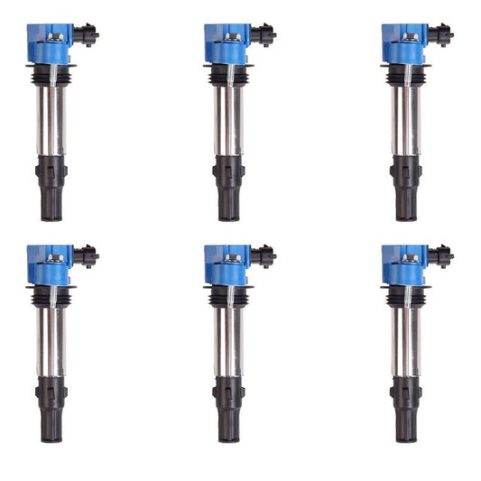 ACEON Ignition Coil Set P/N:7805-1251H-06 Fits: Buick Allure, Buick Enclave, Buick Lacrosse, Buick Rendezvous, Cadillac Cts, Cadillac Srx, Cadillac Sts, Chevrolet Traverse, Chevrolet Vectra, GMC Acadia, Saab 9-3, Saturn Outlook - Image 1