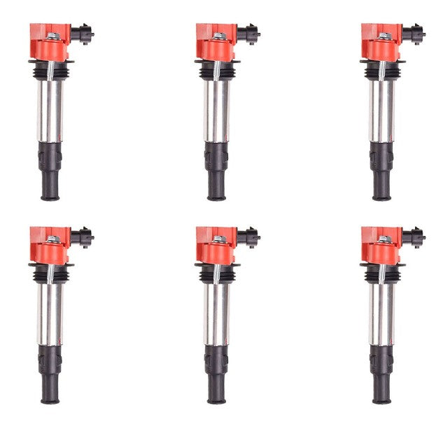 ACEON Ignition Coil Set P/N:7805-1251J-06 Fits: Buick Allure, Buick Enclave, Buick Lacrosse, Buick Rendezvous, Cadillac Cts, Cadillac Srx, Cadillac Sts, Chevrolet Traverse, Chevrolet Vectra, GMC Acadia, Saab 9-3, Saturn Outlook - Image 1