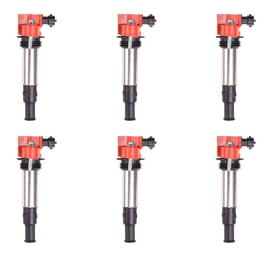 ACEON Ignition Coil Set P/N:7805-1251J-06 Fits: Buick Allure, Buick Enclave, Buick Lacrosse, Buick Rendezvous, Cadillac Cts, Cadillac Srx, Cadillac Sts, Chevrolet Traverse, Chevrolet Vectra, GMC Acadia, Saab 9-3, Saturn Outlook - Image 1