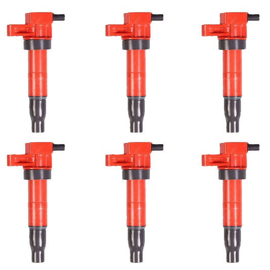 ACEON Ignition Coil Set P/N:7805-2160J-06 Fits: Hyundai Azera, Hyundai Entourage, Hyundai Genesis, Hyundai Genesis Coupe, Hyundai Santa Fe, Hyundai Santa Fe Xl, Hyundai Sonata, Hyundai Veracruz, Kia Amanti - Image 1