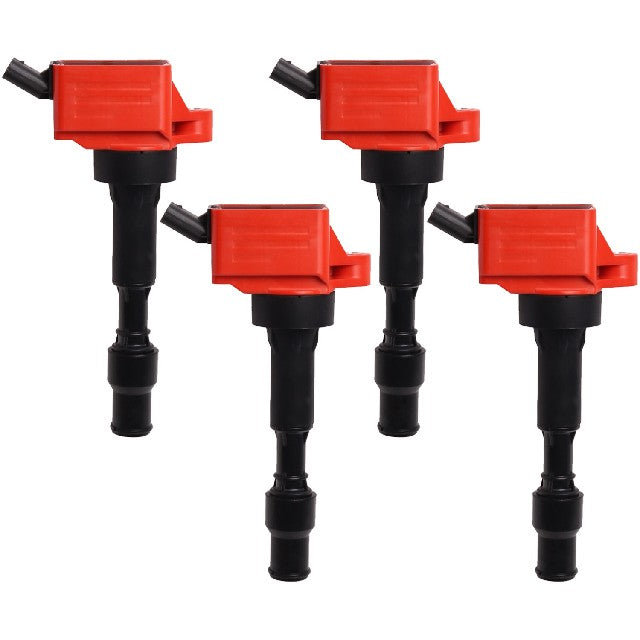 ACEON Ignition Coil Set P/N:7805-2171J-04 Fits: Hyundai Elantra 20-16, Hyundai Kona 21-18, Hyundai Sonata 19-15, Hyundai Veloster 21-19, Kia Forte 22-17, Kia Forte5 22-20, Kia Optima 20-17, Kia Seltos 22-21, Kia Soul 22-19 - Image 1