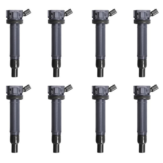 ACEON Ignition Coil Set P/N:7805-3152-08 Fits: Lexus Gs430 07-01, Lexus Gx470 09-03, Lexus Ls430 06-01, Lexus Lx470 07-98, Lexus Sc430 10-02, Toyota 4runner 09-03, Toyota Land Cruiser 07-98, Toyota Sequoia 09-01, Toyota Tundra 09-00 - Image 1