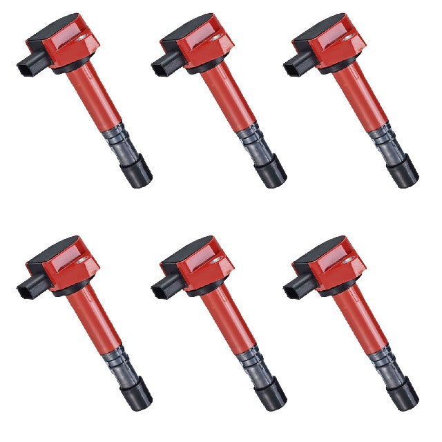 ACEON Ignition Coil Set P/N:7805-3251J-06 Fits: Acura El 04-02, Acura Mdx 09-01, Honda Civic 05-01, Honda Pilot 08-03, Honda Ridgeline 08-06, Saturn Vue 07-04 - Image 1