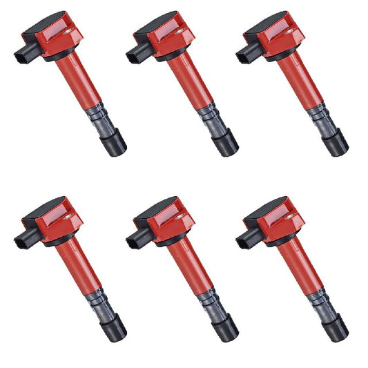 ACEON Ignition Coil Set P/N:7805-3251J-06 Fits: Acura El 04-02, Acura Mdx 09-01, Honda Civic 05-01, Honda Pilot 08-03, Honda Ridgeline 08-06, Saturn Vue 07-04 - Image 1