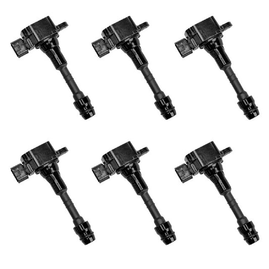 ACEON Ignition Coil Set P/N:7805-3357-06 Fits: Infiniti I35, Infiniti Qx4, Nissan Altima, Nissan Frontier, Nissan Maxima, Nissan Murano, Nissan Nv1500, Nissan Nv2500, Nissan Nv3500, Nissan Pathfinder, Nissan Quest, Nissan Xterra, Suzuki Equator - Image 1