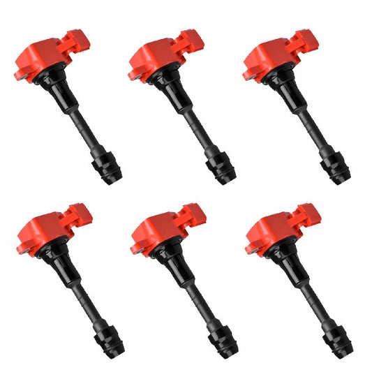 ACEON Ignition Coil Set P/N:7805-3357J-06 Fits: Infiniti I35, Infiniti Qx4, Nissan Altima, Nissan Frontier, Nissan Maxima, Nissan Murano, Nissan Nv1500, Nissan Nv2500, Nissan Nv3500, Nissan Pathfinder, Nissan Quest, Nissan Xterra, Suzuki Equator - Image 1