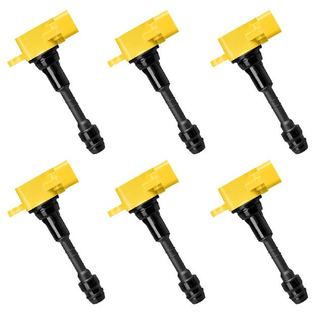 ACEON Ignition Coil Set P/N:7805-3357K-06 Fits: Infiniti I35, Infiniti Qx4, Nissan Altima, Nissan Frontier, Nissan Maxima, Nissan Murano, Nissan Nv1500, Nissan Nv2500, Nissan Nv3500, Nissan Pathfinder, Nissan Quest, Nissan Xterra - Image 1