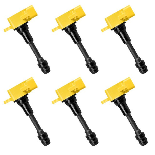 ACEON Ignition Coil Set P/N:7805-3357K-06 Fits: Infiniti I35, Infiniti Qx4, Nissan Altima, Nissan Frontier, Nissan Maxima, Nissan Murano, Nissan Nv1500, Nissan Nv2500, Nissan Nv3500, Nissan Pathfinder, Nissan Quest, Nissan Xterra - Image 1