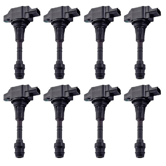 ACEON Ignition Coil Set P/N:7805-3377-08 Fits: Infiniti Qx56 10-07, Nissan Armada 15-07, Nissan Nv2500 15-12, Nissan Nv3500 15-12, Nissan Pathfinder 12-08, Nissan Titan 15-08 - Image 1