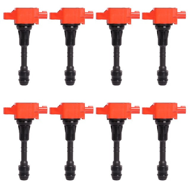 ACEON Ignition Coil Set P/N:7805-3377J-08 Fits: Infiniti Qx56 10-07, Nissan Armada 15-07, Nissan Nv2500 15-12, Nissan Nv3500 15-12, Nissan Pathfinder 12-08, Nissan Titan 15-08 - Image 1