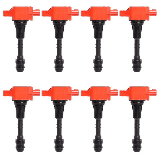 ACEON Ignition Coil Set P/N:7805-3377J-08 Fits: Infiniti Qx56 10-07, Nissan Armada 15-07, Nissan Nv2500 15-12, Nissan Nv3500 15-12, Nissan Pathfinder 12-08, Nissan Titan 15-08 - Image 1