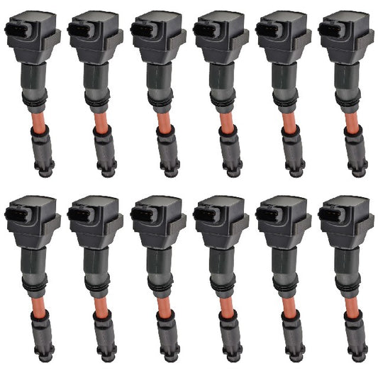 ACEON Ignition Coil Set P/N:7805-6153-12 Fits: Mercedes-benz Cl600 99-98, Mercedes-benz E420 1997, Mercedes-benz S420 99-96, Mercedes-benz S500 99-96, Mercedes-benz S600 99-96, Mercedes-benz Sl500 98-97, Mercedes-benz Sl600 02-96 - Image 1