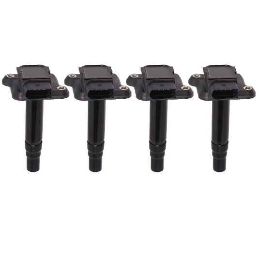 ACEON Ignition Coil Set P/N:7805-6551-04 Fits: Audi A4, Audi A6 Quattro, Audi A8, Audi A8 Quattro, Audi Rs6, Audi S6, Audi S8, Audi Tt, Audi Tt Quattro, Volkswagen Beetle, Volkswagen Golf, Volkswagen Jetta, Volkswagen Passat, Volkswagen Sharan - Image 1