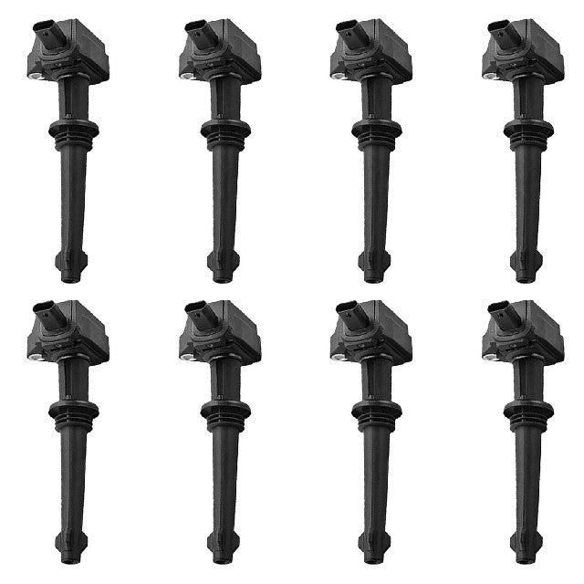 ACEON Ignition Coil Set P/N:7805-9158-08 Fits: Jaguar Xf 12-10, Jaguar Xj 12-10, Jaguar Xk 12-10, Jaguar Xkr 12-10, Land Rover Lr4 13-10, Land Rover Range Rover 12-10, Land Rover Range Rover Sport 13-10 - Image 1
