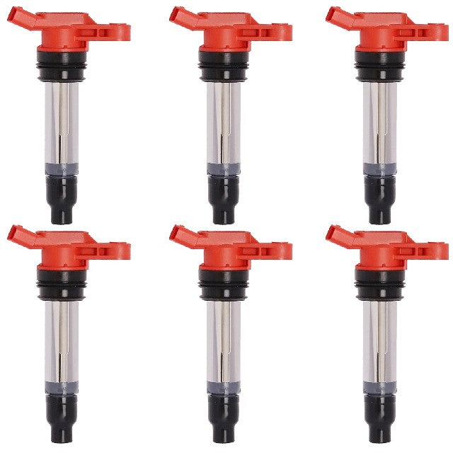 ACEON Ignition Coil Set P/N:7805-9654J-06 Fits: Land Rover Lr2 12-08, Volvo S60 16-11, Volvo S80 15-07, Volvo V60 16-15, Volvo V70 10-08, Volvo Xc60 16-10, Volvo Xc70 15-08, Volvo Xc90 14-06 - Image 1