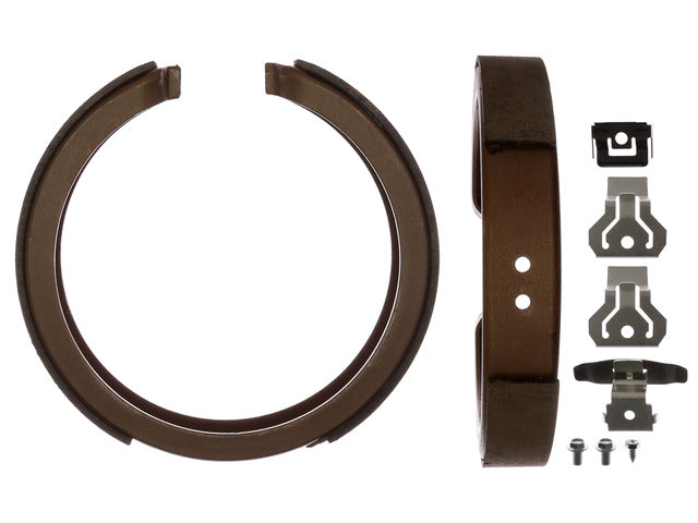 Raybestos Brakes Parking Brake Shoe P/N:781PG Fits: Buick Rainier, Cadillac Deville, Cadillac Dts, Cadillac Escalade, Cadillac Escalade Esv, Cadillac Escalade Ext, Chevrolet Astro, Chevrolet Avalanche, Chevrolet Avalanche 1500, Chevrolet Express 1500 - Image 1