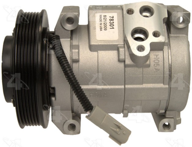 Four Seasons A/C Compressor P/N:78301 Fits: Chrysler Voyager 03-01, Dodge Caravan 02-01, Dodge Caravan 07-04 - Image 6