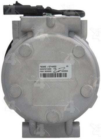 Four Seasons A/C Compressor P/N:78305 Fits: Chrysler Grand Voyager 2000, Chrysler Voyager 2000, Dodge Caravan 00-96, Dodge Grand Caravan 00-96, Plymouth Grand Voyager 00-96, Plymouth Voyager 00-96 - Image 5