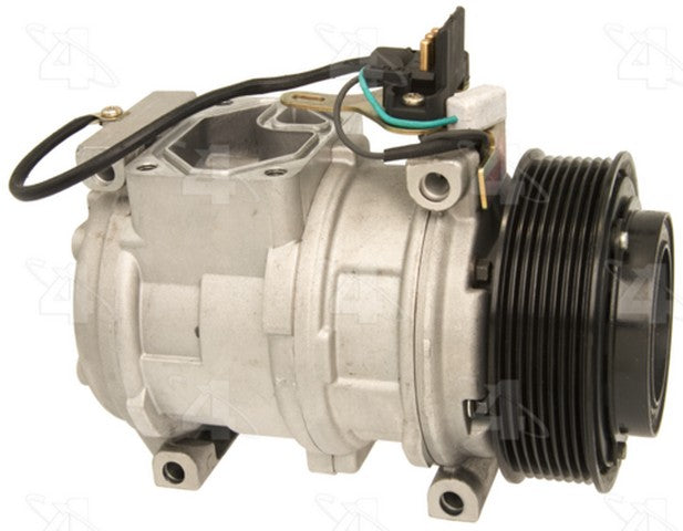 Four Seasons A/C Compressor P/N:78344 Fits: Mercedes-benz 400e, Mercedes-benz 500e, Mercedes-benz 500sec, Mercedes-benz 600sec, Mercedes-benz 600sel, Mercedes-benz 600sl, Mercedes-benz E300, Mercedes-benz E320, Mercedes-benz E420, Mercedes-benz E500 - Image 1