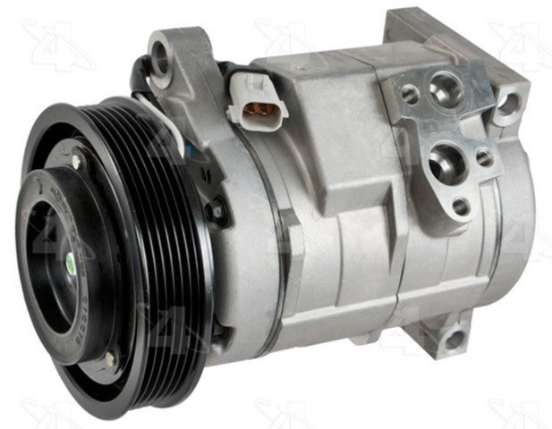 Four Seasons A/C Compressor P/N:78374 Fits: Chrysler Grand Voyager 02-01, Chrysler TOWN &amp; COUNTRY 07-01, Chrysler Voyager 08-01, Dodge Caravan 07-01, Dodge Grand Caravan 07-01 - Image 1