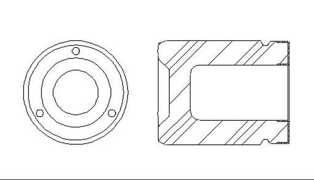 Better Brake Parts Disc Brake Caliper Piston P/N:7844 Fits: Dodge Ram 1500 08-07, Dodge Ram 2500 08-01, Dodge Ram 3500 08-01, Dodge Ram 4000 08-05 - Image 1