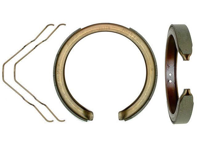 Raybestos Brakes Parking Brake Shoe P/N:784PG Fits: Buick Rendezvous, Cadillac Cts, Cadillac Srx, Cadillac Sts, Cadillac Xlr, Chevrolet Blazer, Chevrolet Caprice, Chevrolet Corvette, Chevrolet S10, Chevrolet Venture - Image 1