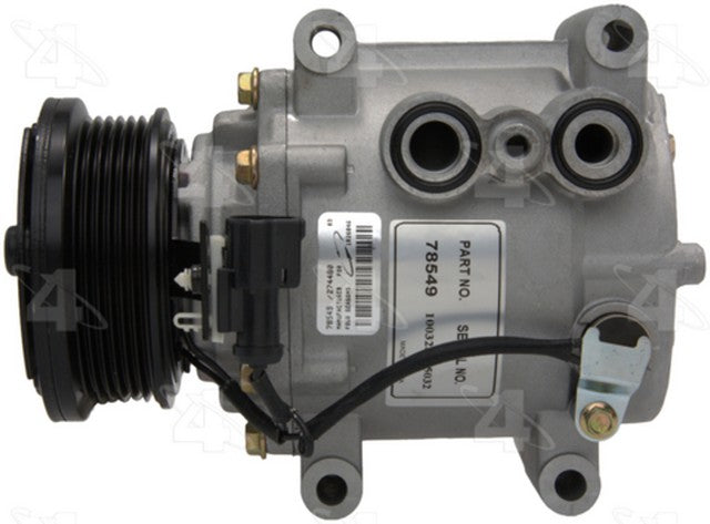 Four Seasons A/C Compressor P/N:78549 Fits: Ford Thunderbird 05-02, Jaguar S-type 08-00, Lincoln Ls 06-00 - Image 2