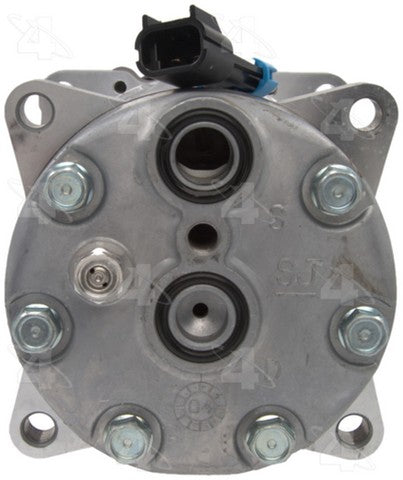 Four Seasons A/C Compressor P/N:78597 Fits: Chevrolet C60 Kodiak, Chevrolet C6500 Kodiak, Chevrolet C70 Kodiak, Chevrolet C7500 Kodiak, Chevrolet C8500, Chevrolet T6500, Chevrolet T7500, GMC C6000 Topkick, GMC C6500 Topkick, GMC C7000 Topkick - Image 3