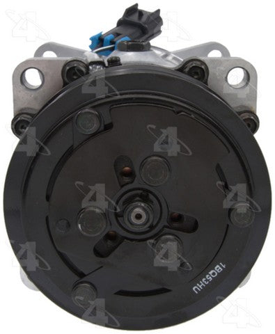 Four Seasons A/C Compressor P/N:78597 Fits: Chevrolet C60 Kodiak, Chevrolet C6500 Kodiak, Chevrolet C70 Kodiak, Chevrolet C7500 Kodiak, Chevrolet C8500, Chevrolet T6500, Chevrolet T7500, GMC C6000 Topkick, GMC C6500 Topkick, GMC C7000 Topkick - Image 5