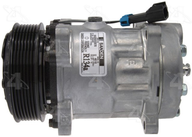 Four Seasons A/C Compressor P/N:78597 Fits: Chevrolet C60 Kodiak, Chevrolet C6500 Kodiak, Chevrolet C70 Kodiak, Chevrolet C7500 Kodiak, Chevrolet C8500, Chevrolet T6500, Chevrolet T7500, GMC C6000 Topkick, GMC C6500 Topkick, GMC C7000 Topkick - Image 6