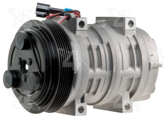 Four Seasons A/C Compressor P/N:78601 Fits: Blue Bird All American Fe, Blue Bird All American Re, Blue Bird Commercial Bus, Blue Bird Shl All American, Blue Bird Shl Commercial, Blue Bird Shl Tc2000, Blue Bird Tc1000, Blue Bird Tc2000 - Image 1