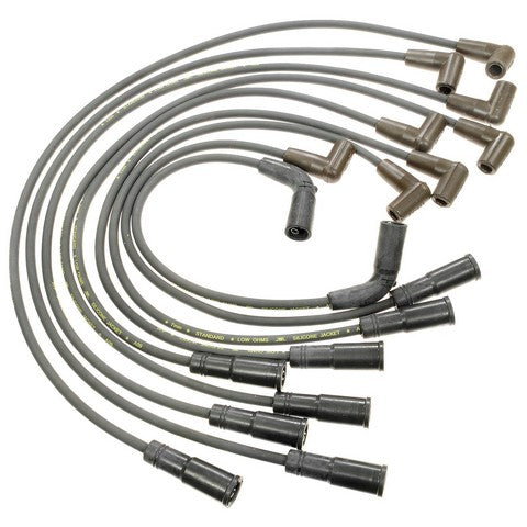 Standard Ignition Spark Plug Wire Set P/N:7862 Fits: Cadillac Escalade, Chevrolet C1500, Chevrolet C1500 Suburban, Chevrolet C2500, Chevrolet C2500 Suburban, Chevrolet C35, Chevrolet C3500, Chevrolet Cargo Van, Chevrolet Express 1500 - Image 1
