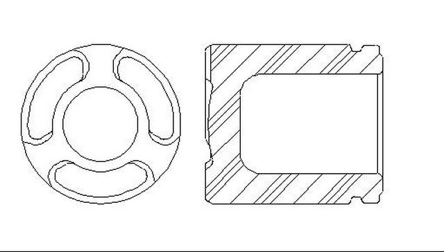 Better Brake Parts Disc Brake Caliper Piston P/N:7882 Fits: Renault Alliance 87-83, Renault Encore 86-84 - Image 1
