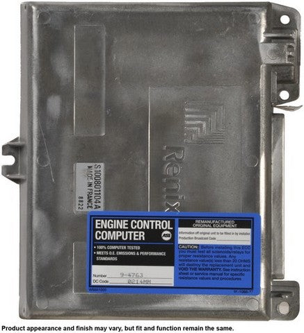 CARDONE Reman Engine Control Module (ECM) P/N:79-4763 Fits: Jeep Cherokee 90-87, Jeep Comanche 90-87, Jeep Wagoneer 1987 - Image 4