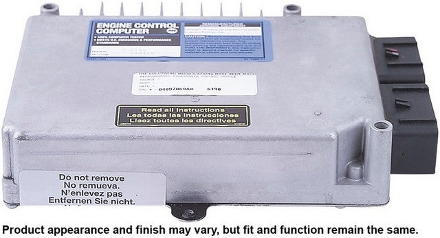 CARDONE Reman Engine Control Module (ECM) P/N:79-6198 Fits: Chrysler Sebring 1996, Dodge Avenger 1996 - Image 3