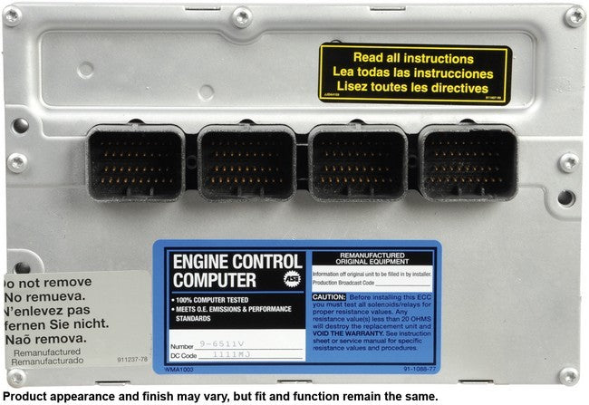 CARDONE Reman Engine Control Module (ECM) P/N:79-6511V Fits: Chrysler Concorde 04-03, Chrysler Intrepid 04-03, Dodge Intrepid 04-03 - Image 4