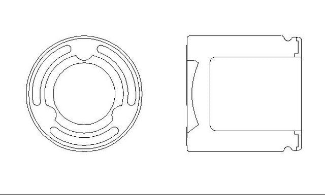 Better Brake Parts Disc Brake Caliper Piston P/N:7945 Fits: Chrysler Aspen, Dodge Dakota, Dodge Durango, Dodge Ram 1500, Ford Expedition, Ford F-150, Ford F-350 Super Duty, Ford F-450 Super Duty, Lincoln Navigator, Mitsubishi Raider - Image 1