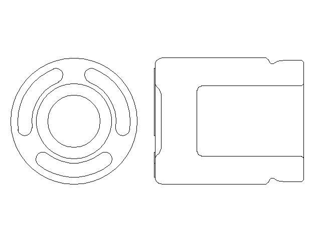 Better Brake Parts Disc Brake Caliper Piston P/N:7946 Fits: Chevrolet Colorado 08-04, GMC Canyon 08-04, Isuzu I-280 2006, Isuzu I-290 08-07, Isuzu I-350 2006, Isuzu I-370 08-07 - Image 1