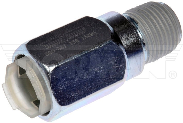 Dorman - OE Solutions Conector para Manguera de Calefactor de Calefacción, Ventilación y A/C P/N:800-431 Fits: Cadillac Deville 05-98, Cadillac Seville 04-98, Oldsmobile Aurora 03-01, Oldsmobile Aurora 99-95, Pontiac Bonneville 05-04 - Image 1