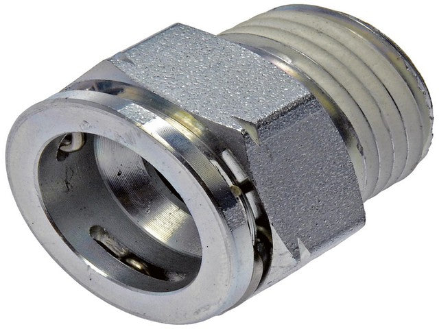 Dorman - OE Solutions Conector para Línea de Enfriador de Aceite de Motor P/N:800-711 Fits: Chevrolet Blazer, Chevrolet C1500, Chevrolet C2500, Chevrolet C3500, Chevrolet K1500, Chevrolet K2500, Chevrolet K3500, Chevrolet R10, Chevrolet R10 Suburban - Image 1