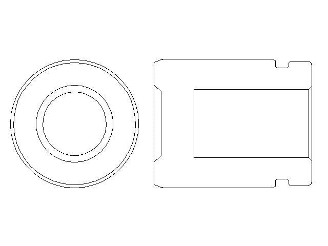 Better Brake Parts Disc Brake Caliper Piston P/N:8001 Fits: Cadillac Escalade, Chevrolet Avalanche 1500, Chevrolet Express 1500, Chevrolet Silverado 1500, Chevrolet Suburban 1500, Chevrolet Tahoe, GMC Savana 1500, GMC Sierra 1500, GMC Yukon - Image 1