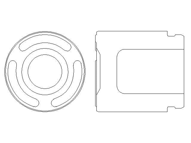 Better Brake Parts Disc Brake Caliper Piston P/N:8015 Fits: Infiniti Qx56 13-06, Infiniti Qx80 24-14, Nissan Armada 15-07, Nissan Armada 24-17, Nissan Titan 15-08, Nissan Titan 24-17 - Image 1