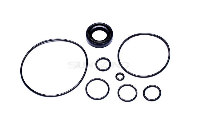 Sunsong Power Steering Pump Seal Kit P/N:8401301 Fits: Acura Cl 99-98, Acura Integra 97-91, Acura Legend 95-91, Acura Tl 98-95, Honda Accord 97-94, Honda Civic 95-92, Honda Civic Del Sol 97-93, Honda Odyssey 97-95, Honda Prelude 96-92, Isuzu Oasis 97-96 - Image 1