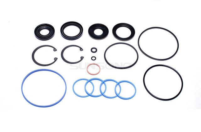 Sunsong Steering Gear Seal Kit P/N:8401480 Fits: Dodge Ram 2500, Dodge Ram 3500, Ford Club Wagon, Ford E-150, Ford E-150 Club Wagon, Ford E-150 Econoline, Ford E-150 Econoline Club Wagon, Ford E-250, Ford E-250 Econoline, Ford E-350 Club Wagon - Image 1